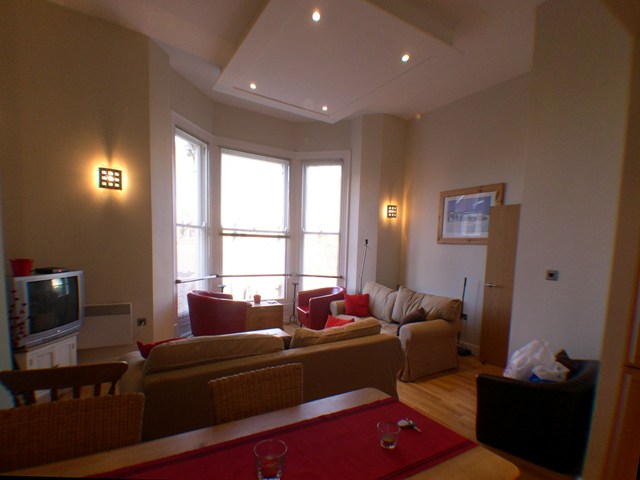 Living Room Holiday Apartment Scarborough