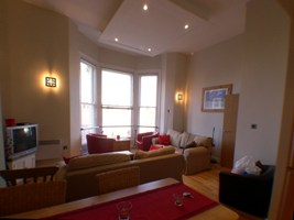 Living Room Holiday Apartment Scarborough